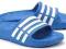 Klapki basenowe ADIDAS DURAMO SLIDE r. 36 niebiesk