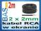 Przeód RCA miedziany 2x2mm _ 2 metry