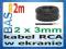 Przeód RCA miedziany 2x3mm _ 2 metry