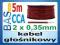 Przeód kabel głośnikowy CCA 2x0,35mm _ 5metrów