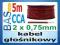 Przeód kabel głośnikowy CCA 2x0,75mm _ 5metrów