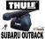 Bagażnik dachowy Thule Subaru Outback kombi 2010-