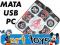 MATA TANECZENIA PC USB DO TANCA GRA 2500 HITS 2014
