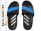 KLAPKI ADIDAS SLIDE czarno/niebieskie roz 46