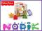 DREWNIANY SORTER Z KLOCKAMI KLOCKI FISHER PRICE