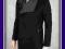 ZARA MAN BLACK TAG ASSYMETRIC COAT r XL