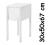 IKEA NORDLI STOLIK NOCNY SZAFA KOMODA SZUFLADA FV