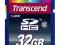 Karta Transcend SDHC 32GB Class10 FullHD do kamer