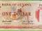 GUJANA ONE DOLLAR P-21g SIG.8 UNC