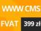 Strona internetowa z CMS + LOGO + GRATISY / FVAT