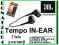 JBL TEMPO IN-EAR Słuchawki dokanałowe PROMOCJA