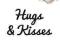 Wykrojnik CottageCutz - Hugs &amp; Kisses