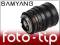 Obiektyw video Samyang 24mm T1.5 Canon 5D mark II