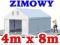 NAMIOT magazynowy 4 x 8m 32m2 handlowy NAMIOTY