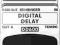 Behringer DIGITAL DELAY DD600 efekt gitarowy