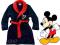 DISNEY SZLAFROK granatowy MICKEY MOUSE r. 4L N643B