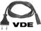 LK7 KABEL EURO RADIOWY VDE CEE 7/16 IEC 320 C7 2 M