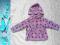 Bluza sweterek polar fioletowa miniclub 9-12m 80