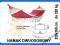 Z45 WIELKI HAMAK 2-os DWUOSOBOWY 220x160 DO 200kg