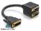 Adapter DVI-I 24+5 - 2x DVI-I 24+5 65053