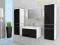 Nowoczesne białe,czarne meble łazienkowe ZOJA