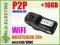 MINI UKRYTA KAMERA AUDIO+VIDEO WiFi P2P iPad +16GB