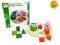 Drewniane kolorowe puzzle do nauki liczenia