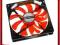 Prolimatech Red Vortex Red Wings, czerwony LED - 1