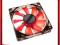 Prolimatech Red Vortex Red Wings, czerwony LED - 1