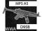 KARABINEK ELEKTRYCZNY MP5A5 (D95) - MAG. 380 KULEK