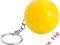 Brelok piłka antystresowa żółta 4640
