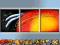 53 ABSTRAKCJA 3 częściowa RĘCZNIE MALOWANY 150x60!