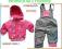 CIEPŁY ZIMOWY KOMBINEZON DLA DZIEWCZYNKI 92  INNE