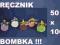 Recznik z imieniem z HAFTEM Prezent SWIETA tort
