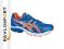 BUTY ASICS GEL PULSE 4 niebiesko/pomarań roz 41,5