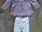 Bluzka legginsy kompl MAMAS&amp;PAPAS j. NOWE r 50