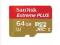 Extreme Plus microSDXC 64GB UHS-I class 10 80 MB/