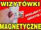 WIZYTÓWKI MAGNETYCZNE -  reklama magnetyczna