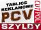 Tabliczki reklamowe, szyldy,PCV producent! POLECAM