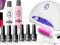 ZESTAW 7x LAKIER HYBRYDOWY USA LAMPA LED TIFTON