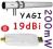 #Yagi 19dBi 20M + MOCNA USB 2.0 200mW -DLA LAPTOPA