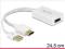 ADAPTER HDMI(M)-&gt;Displayport(F)+USB(M) 24cm