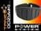 POWER SYSTEM 3200 Belt Black PAS NYLONOWY