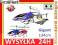 GIGANT Helikopter QS8006 134cm Silnik 390 Gyro LED