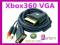 TV54 KABEL VGA XBOX 360 GOLD PLATED CRV LCD PLAZMA