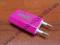 Adapter sieciowy USB eBull Slim Ciemnoróżowy
