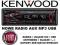 KENWOOD RADIO USB aux RAMKA CZARNA FIAT PANDA -02