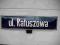 tablica z nazwa ulicy