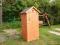 TOALETA WC SZALET KIBEL NA DZIAŁKE BUDOWE DREWO