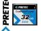 PRETEC CF 32GB Compact Flash 233x - NOWA FV